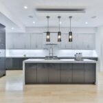 Glossy Look Modular Kitchen Designs