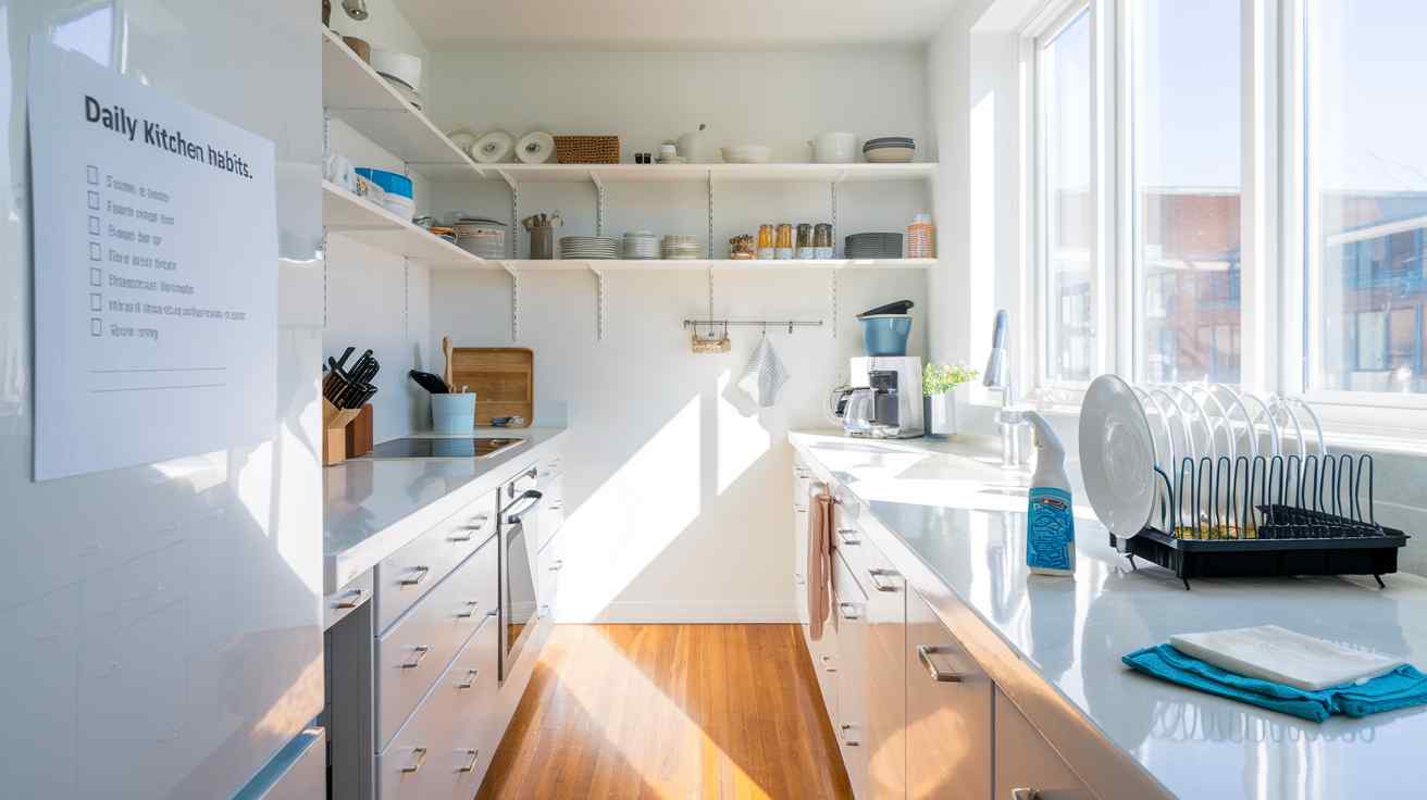 Kitchen cleaning tips that actually work: from countertops to floors 7 Daily habits for a perpetually clean kitchen